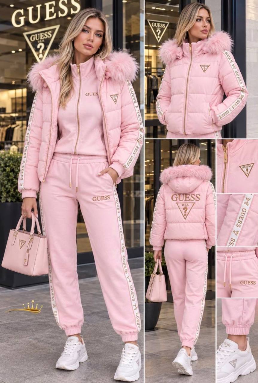 Conjunto de mujer de 3 piezas con chaqueta