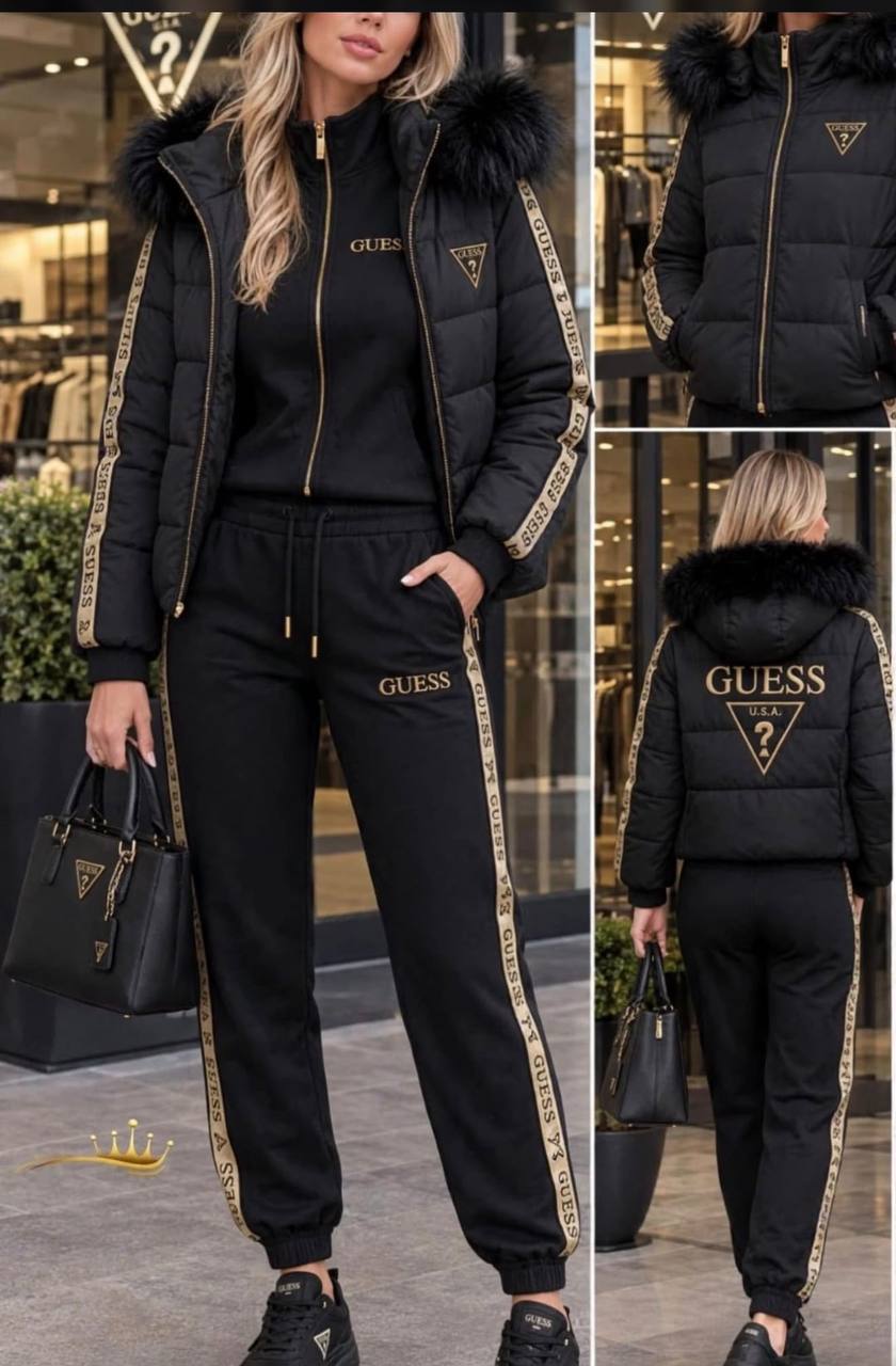 Conjunto de mujer de 3 piezas con chaqueta