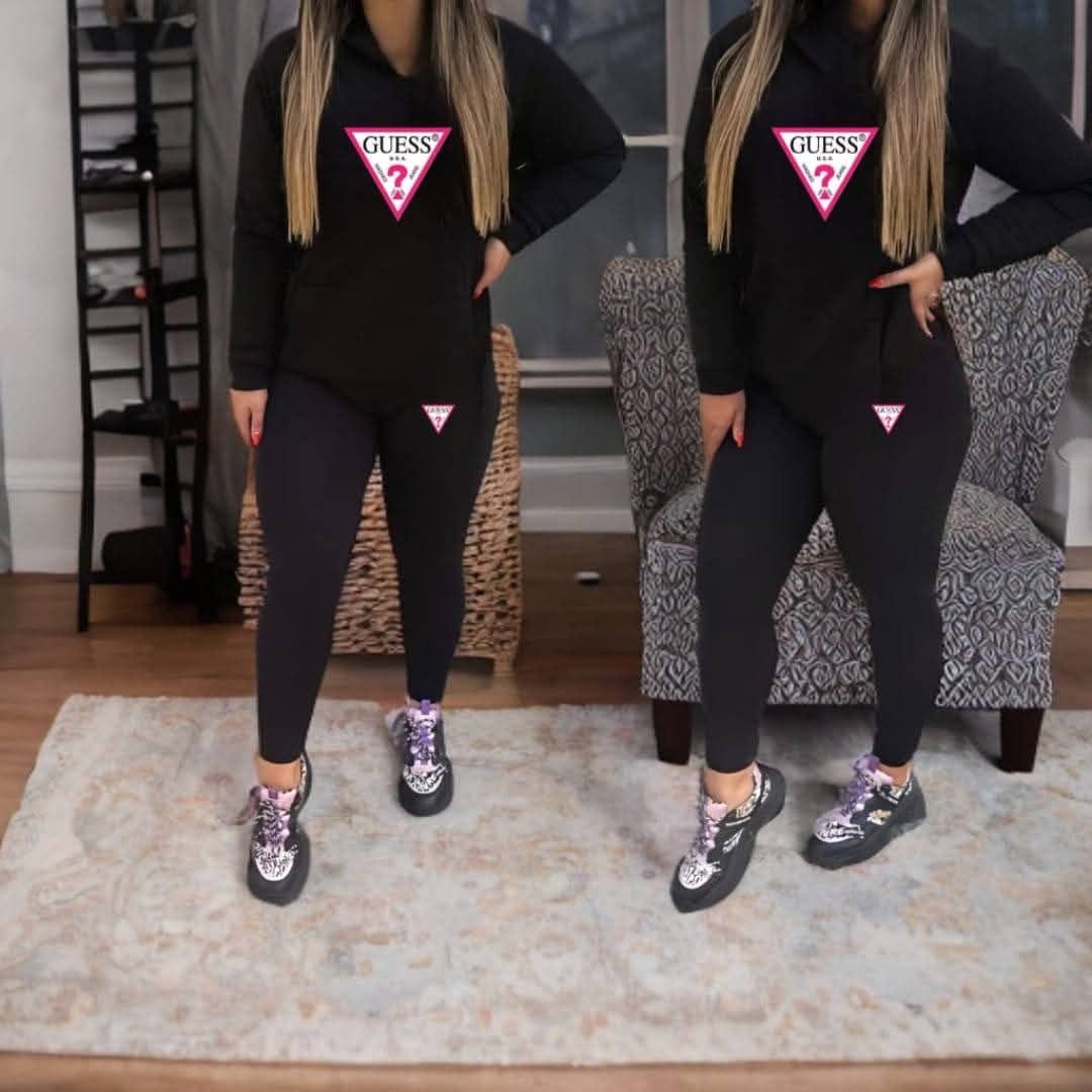 Conjunto Deportivo Mujer Sudadera y Leggings | Tallas S a 3XL