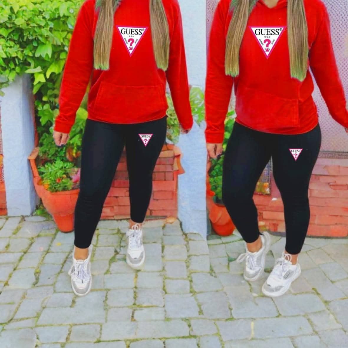 Conjunto Deportivo Mujer Sudadera y Leggings | Tallas S a 3XL