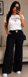 conjunto de pantalon palazzo de mujer