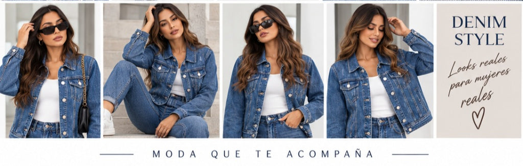 Chaqueta vaquera azul