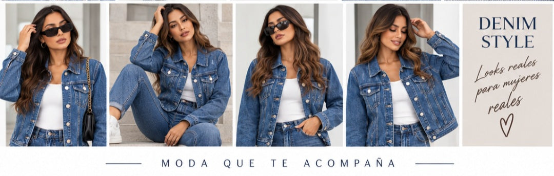 Chaqueta vaquera azul