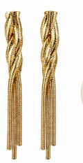 Pendiente Dorado Statement