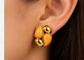 Pendientes Naranja Statement