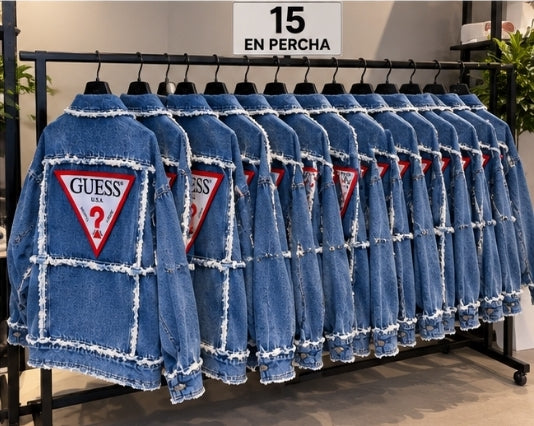 Chaqueta vaquera azul de talla única