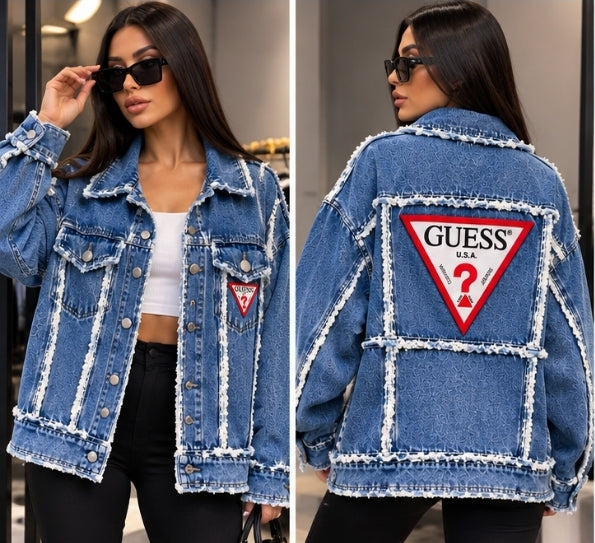 Chaqueta vaquera azul de talla única