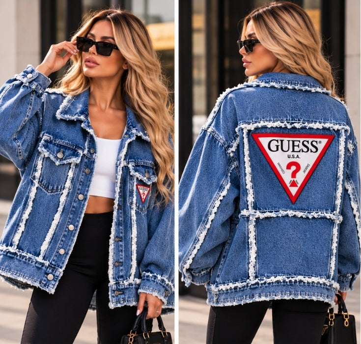 Chaqueta vaquera azul de talla única
