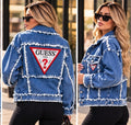 Chaqueta vaquera azul de talla única