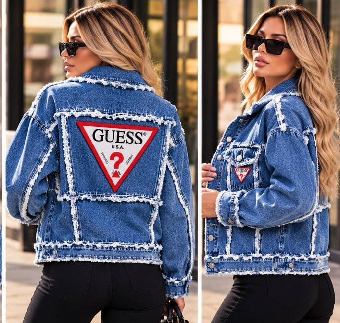 Chaqueta vaquera azul de talla única