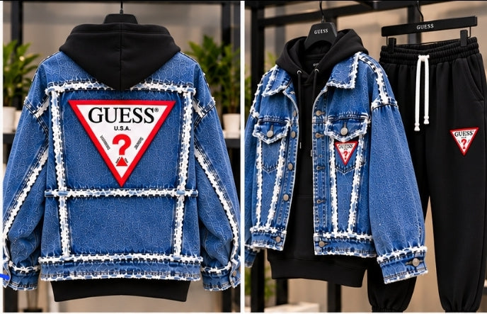 Conjunto de mujer de 3 piezas: sudadera, pantalón y chaqueta