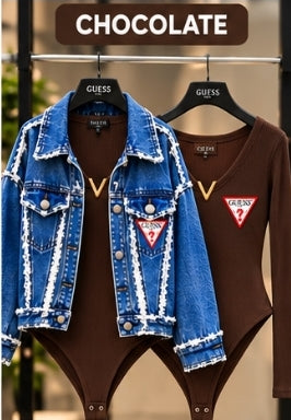 Conjunto de body y chaqueta para mujer