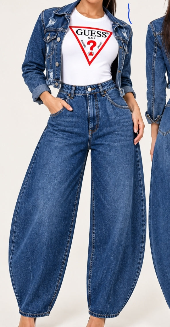 Conjunto de mujer de 3 piezas en azul