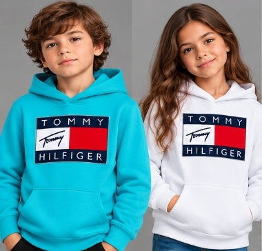 Sudaderas infantiles en 6 colores | Tallas 2 a 14