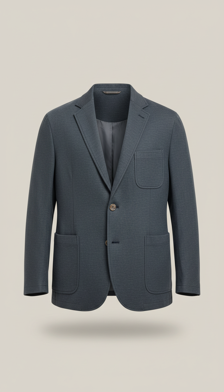 Americana relax azul pizarra hombre