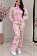 Conjunto 2 piezas de manga larga y pantalón wide leg