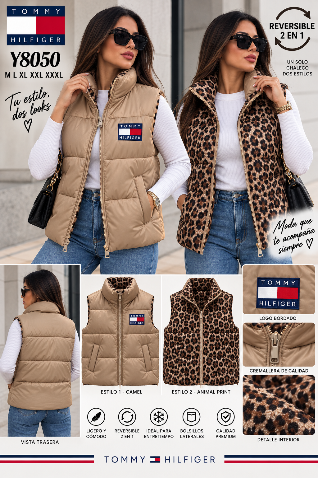✨ Chaleco Reversible ✨