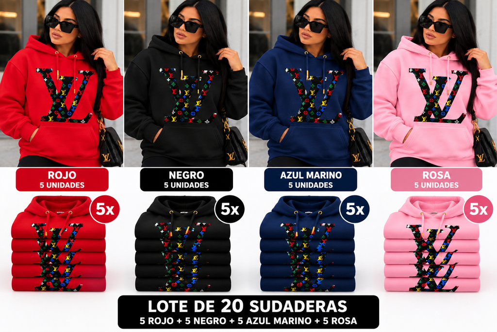 Sudaderas por lote al por mayor ,20 unidades