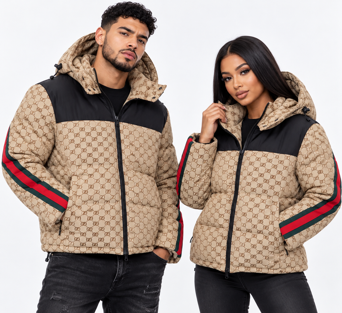 Chaqueta Gucci marrón para mujer y hombre
