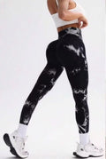 Leggings deportivos estampados de cintura alta para mujer